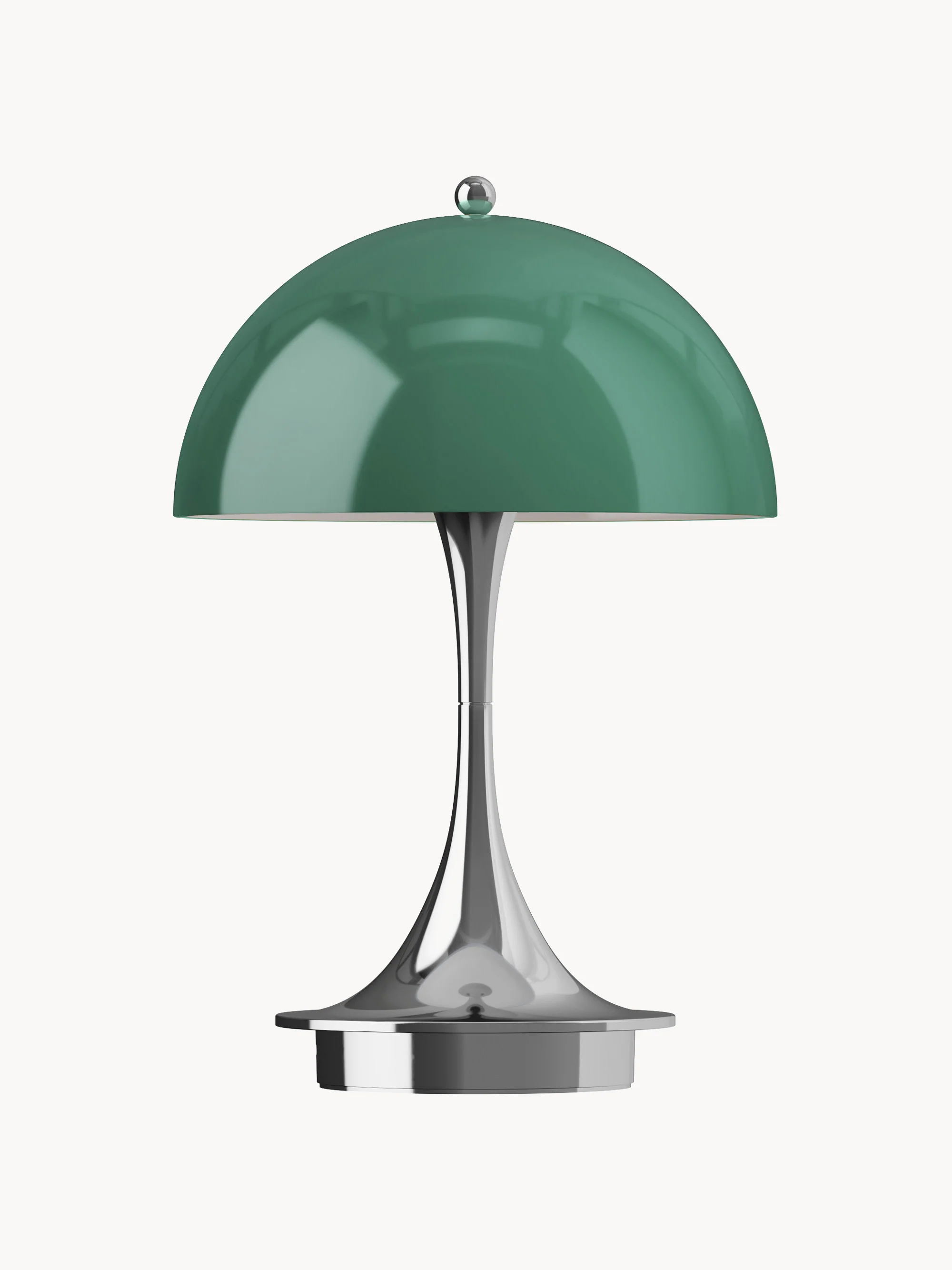Mobile dimmbare LED-Tischlampe Panthella 160, Design Verner Panton