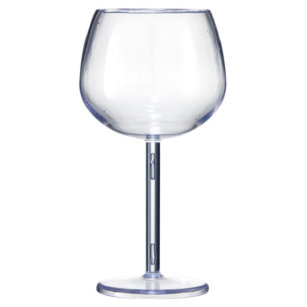 Verre à cocktail en plastique transparent