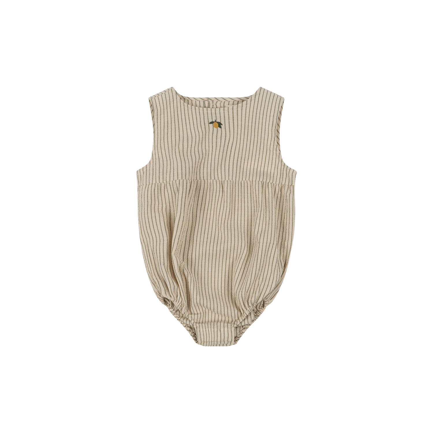 Elliot Romper, tea stripe