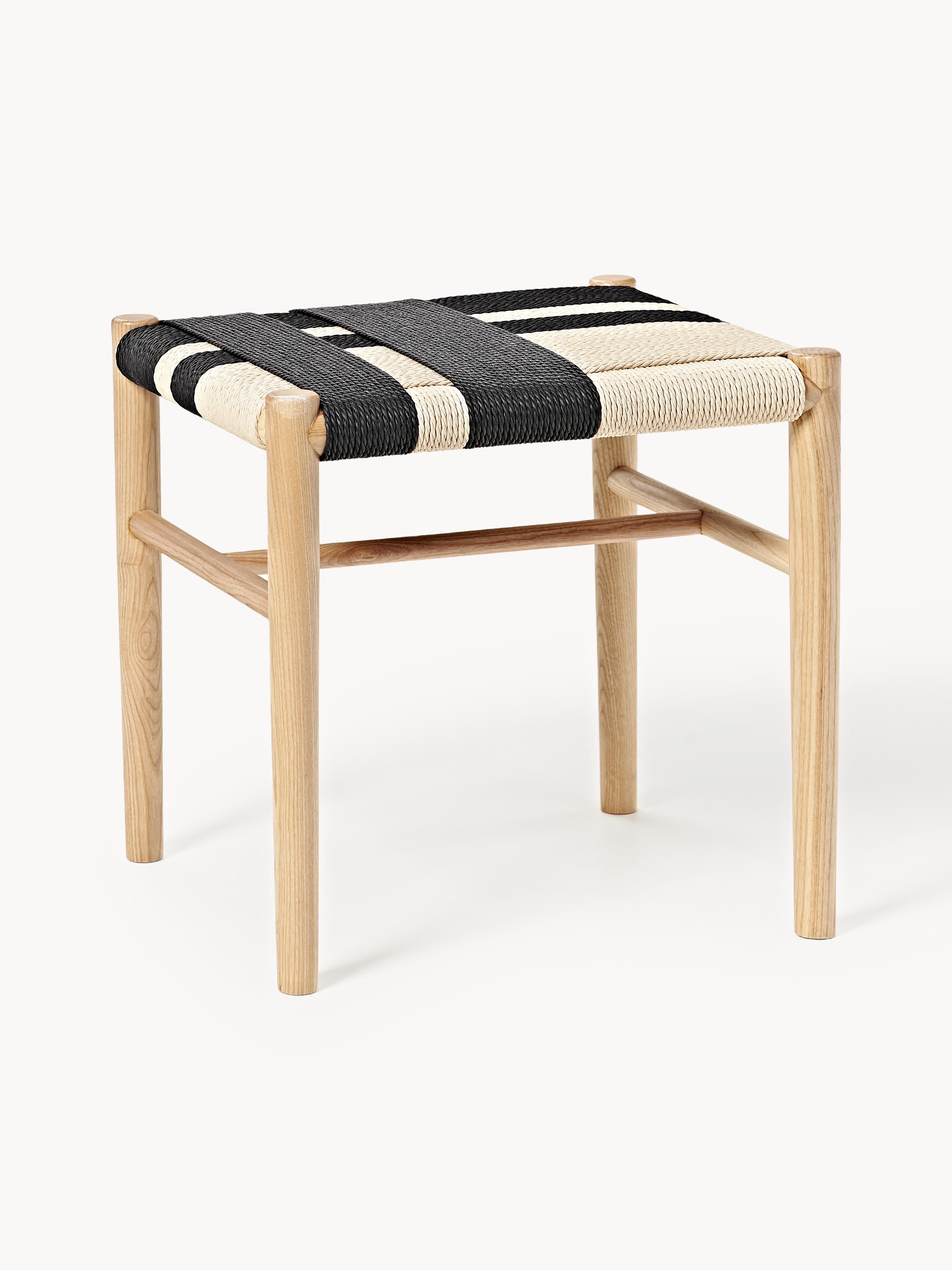 Hocker Mani aus Eschenholz