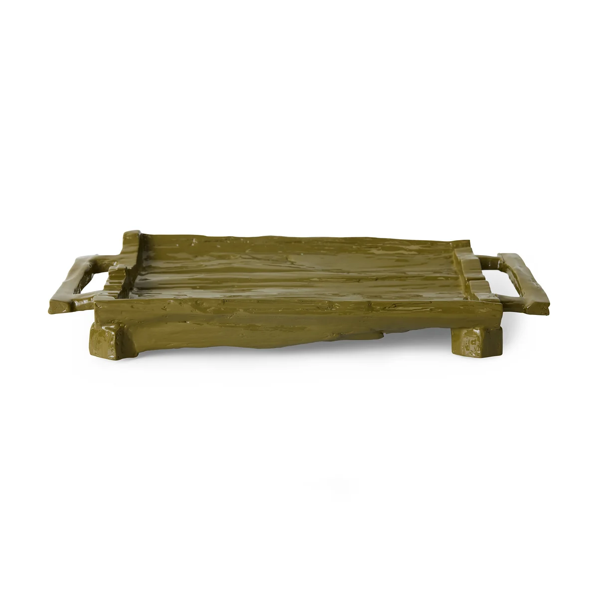 HKliving - Tablett (Teun Zwets), 53 x 25 cm, moss