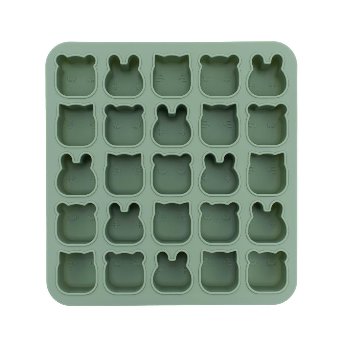 - Moule en silicone mini animaux  Vert