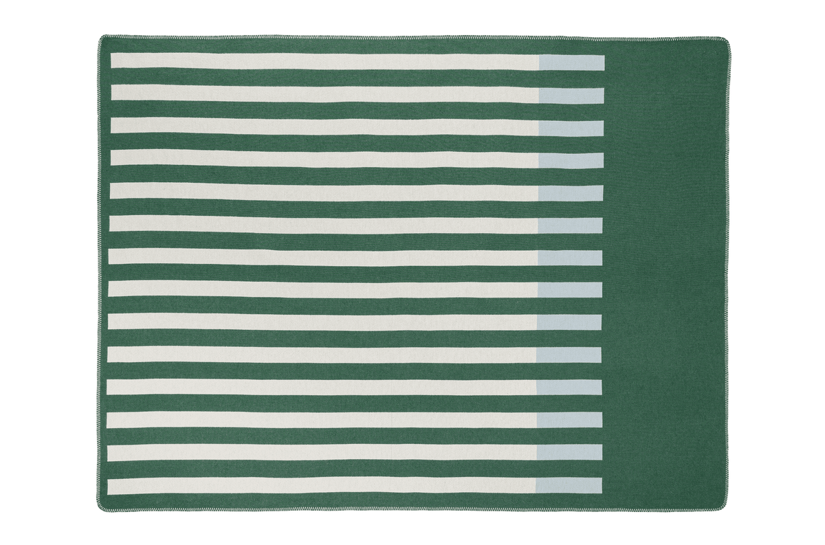 noo.ma ONU Katoenen deken - Forest Green