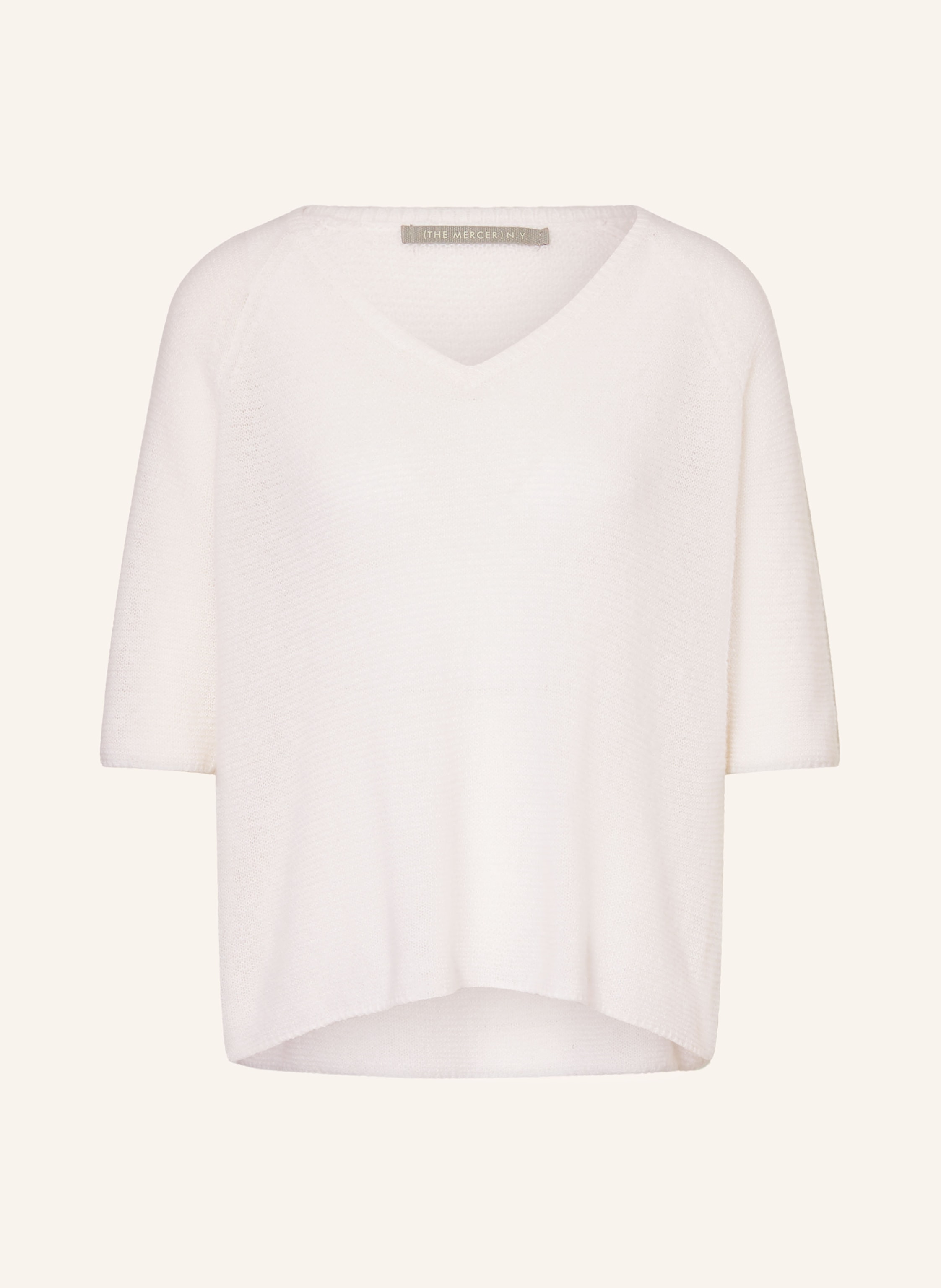 (THE MERCER) N.Y. Pullover mit Cashmere und 3/4-Arm