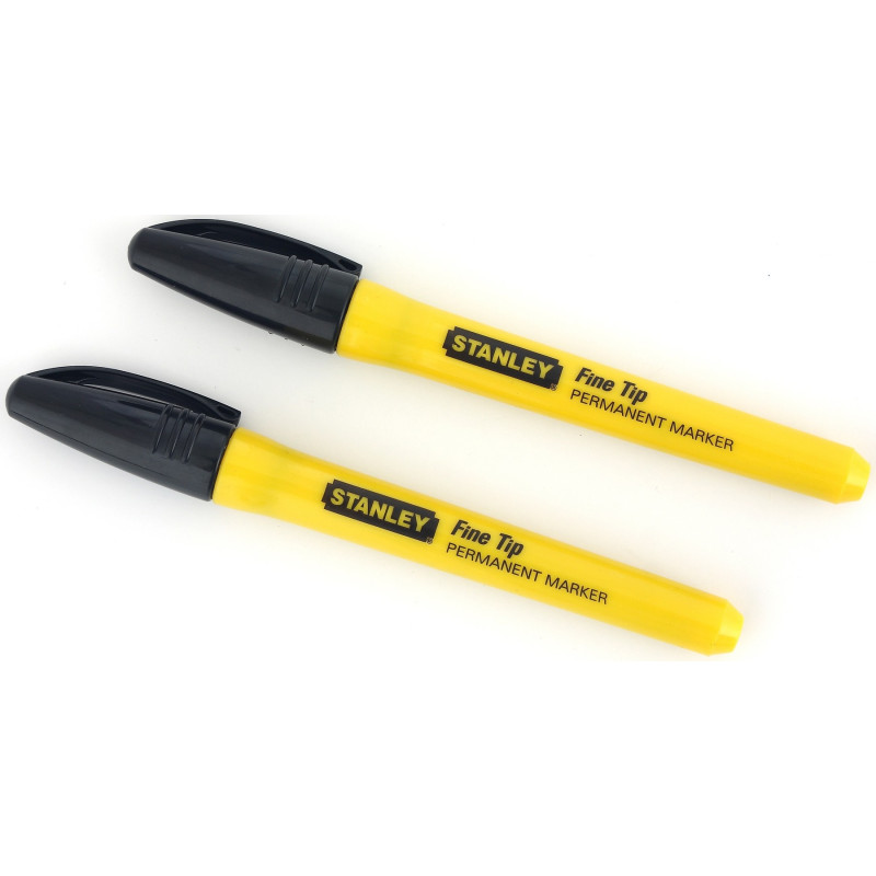 Marqueur permanent Fine Tip noir STANLEY
