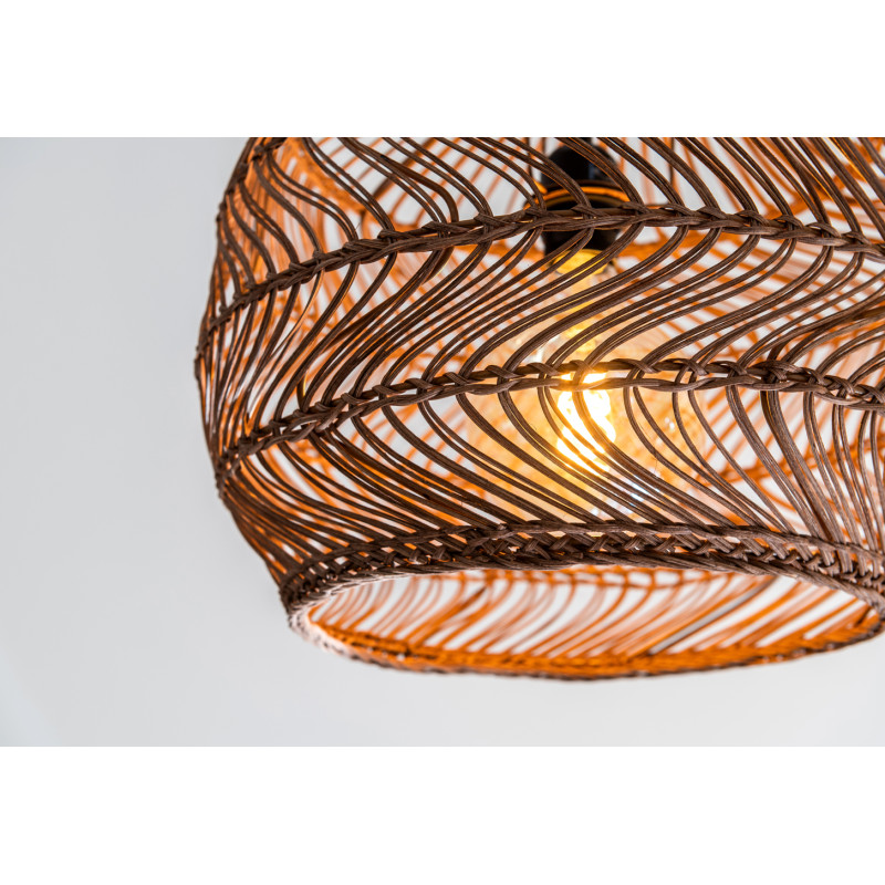 Suspension Moloko naturelle Ø 40 cm E27 40 W LUCIDE