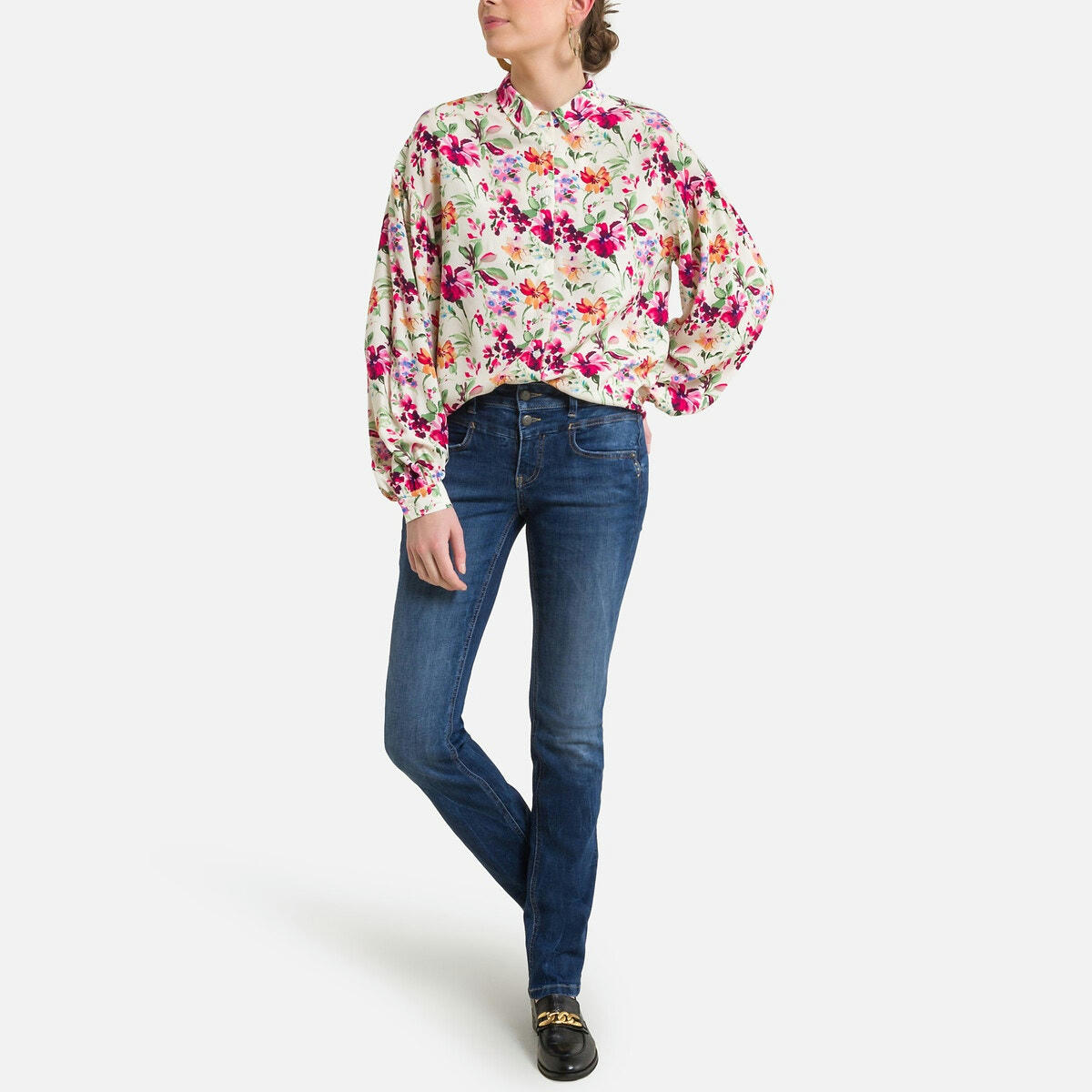 Jean droit, taille mi-haute, Madie S-SDM