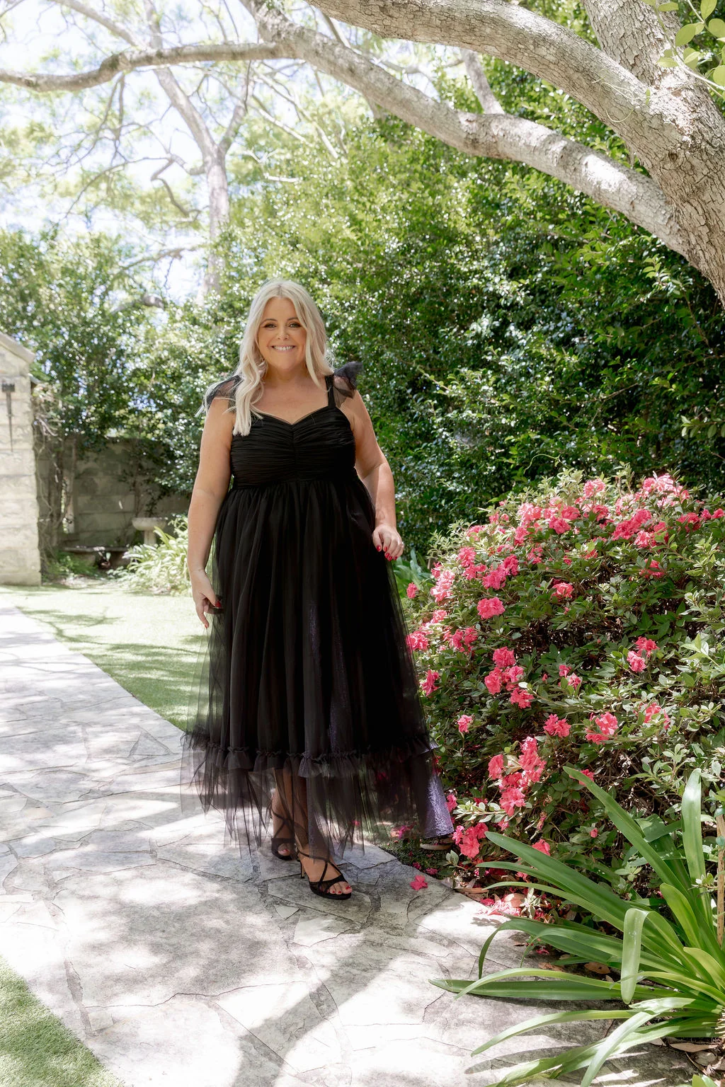 Princess Maxi Dress in Black