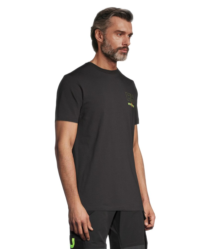 Helly Hansen Workwear Men's Chest Logo Crewneck Work T Shirt