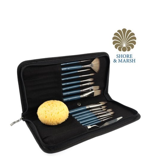 Shore & Marsh Brush Set 18 Pieces