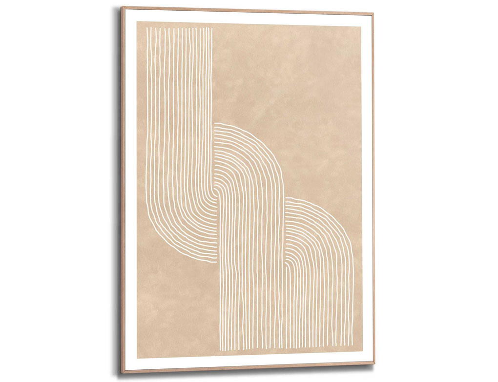 Bild Slim Frame Wood Sandy Knot
