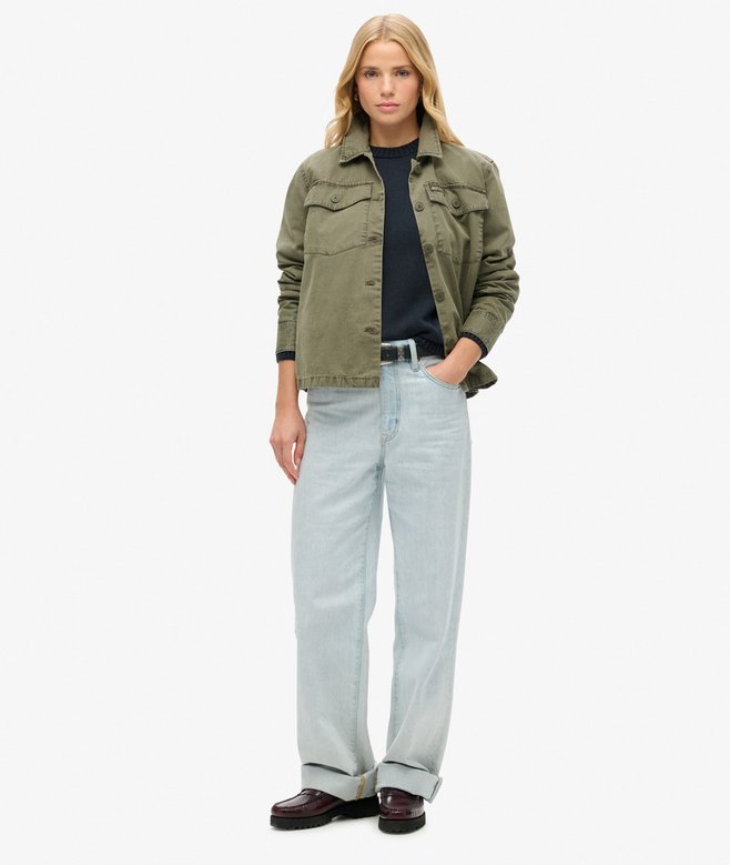 Slouchy Knitted Crew Jumper