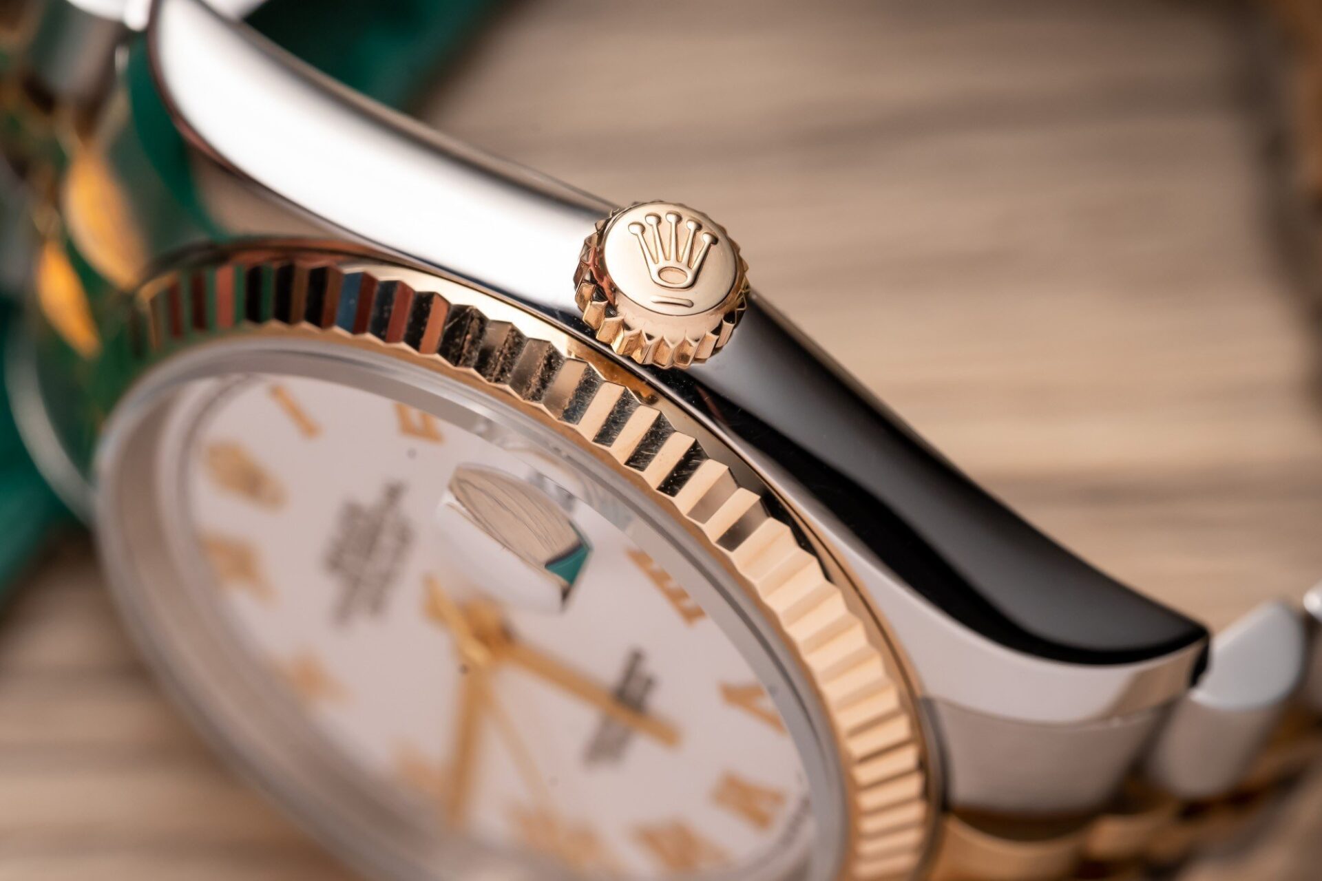 Rolex Datejust 126233 SS/RG Plated White Dial 36mm Jub Super Clone