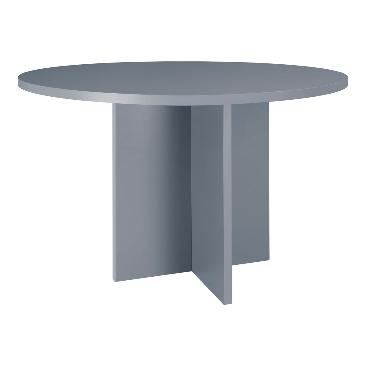 Really Nice Things - eettafel Mathilda - MDF -rond - 120cm - grijs