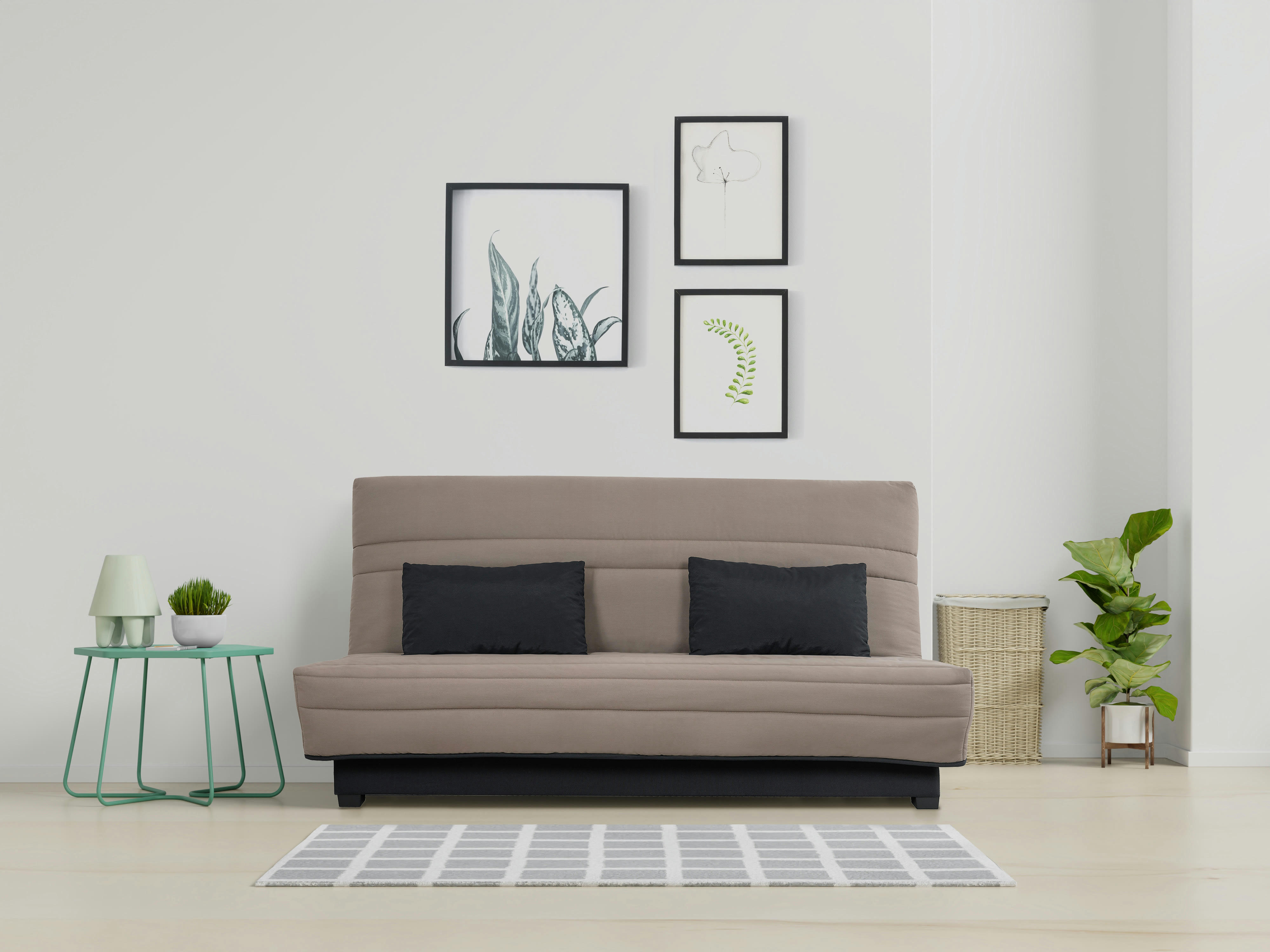 - Banquette CC WASSY 130x190, taupe