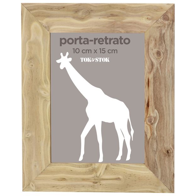 PORTA-RETRATO 10 CM X 15 CM CAFEZAL