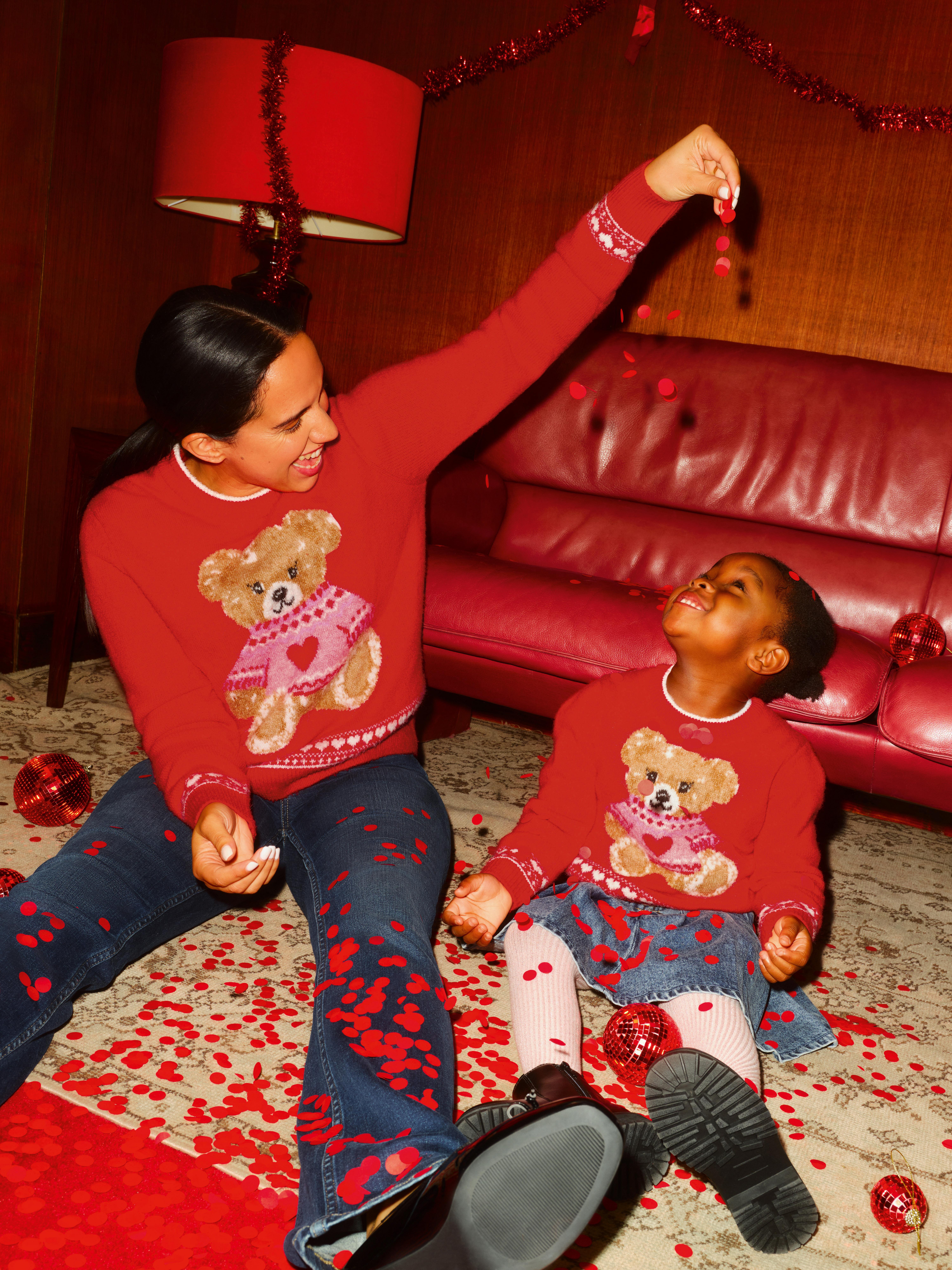 7-15yrs | Kid’s Bear Family Twinning Sweater