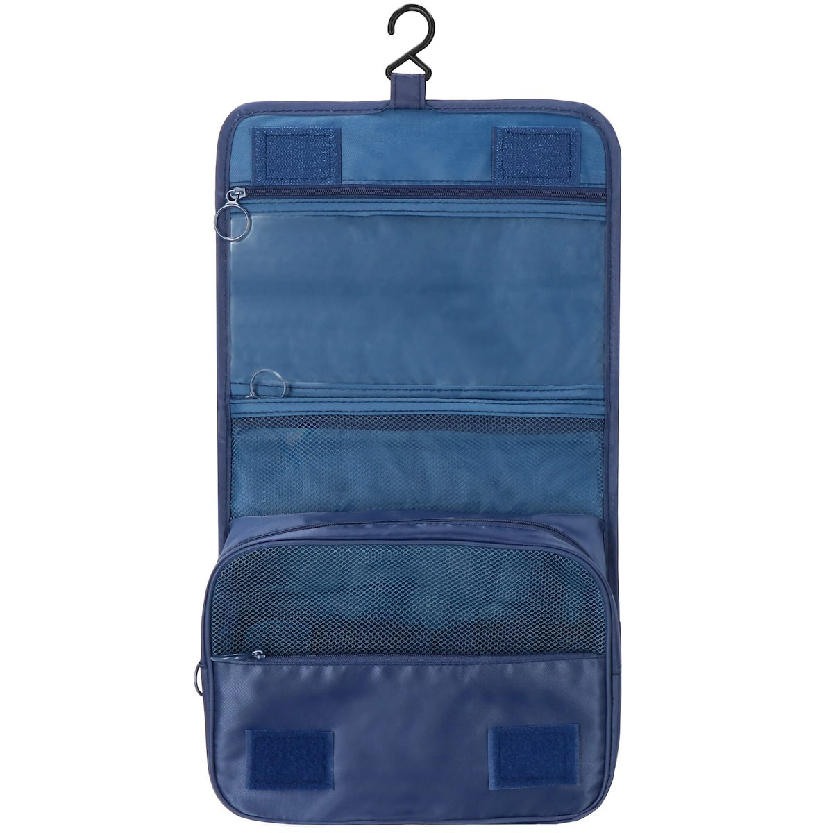 Kosmetyczka 23x19x9,5 cm organizer podróżny granatowy