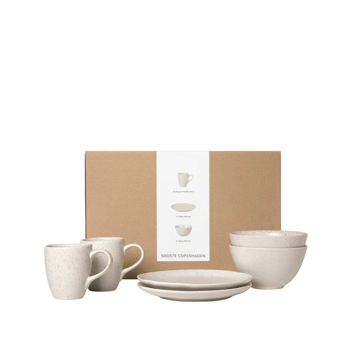 Broste Copenhagen - Nordic Vanilla Geschirr Set