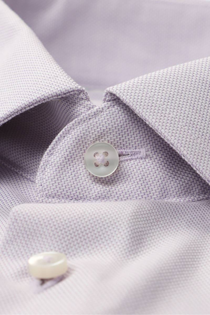 ETERNA 1863 Modern Fit Hemd flieder, Strukturiert