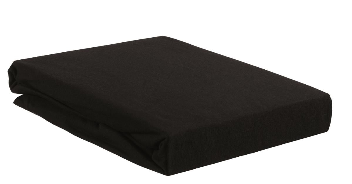 Beddinghouse - Jersey - Topper Hoeslaken - 180x220 cm - Zwart