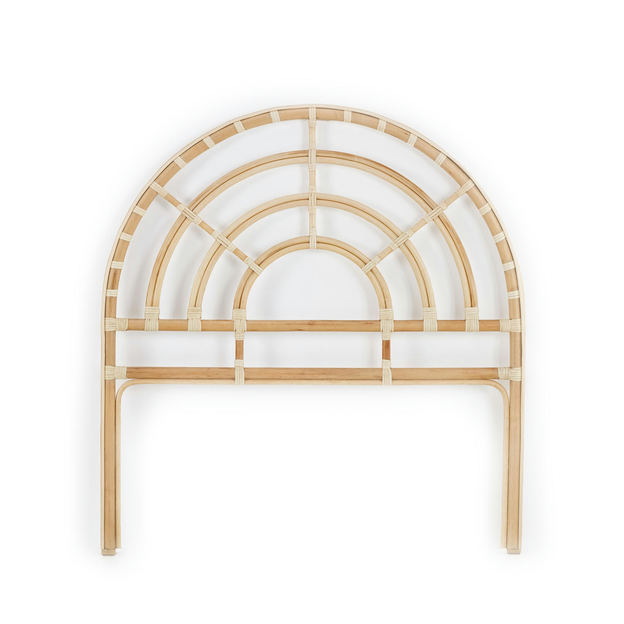 RATTAN - Tête de lit en rotin pour chambre d'enfant