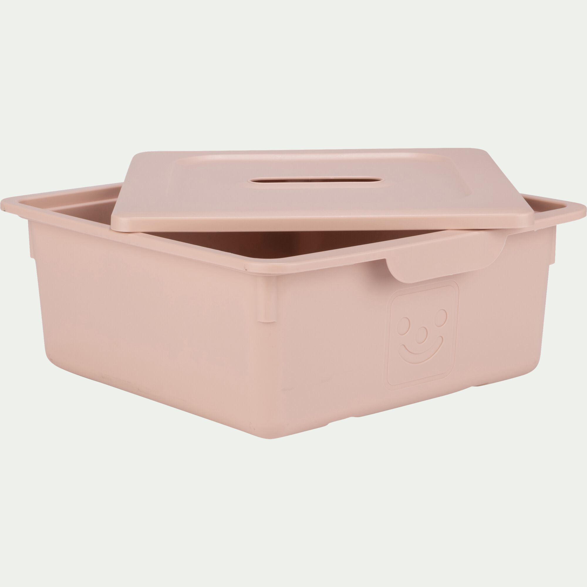 ZACCHARIE - Tiroir de rangement 10L rose argile