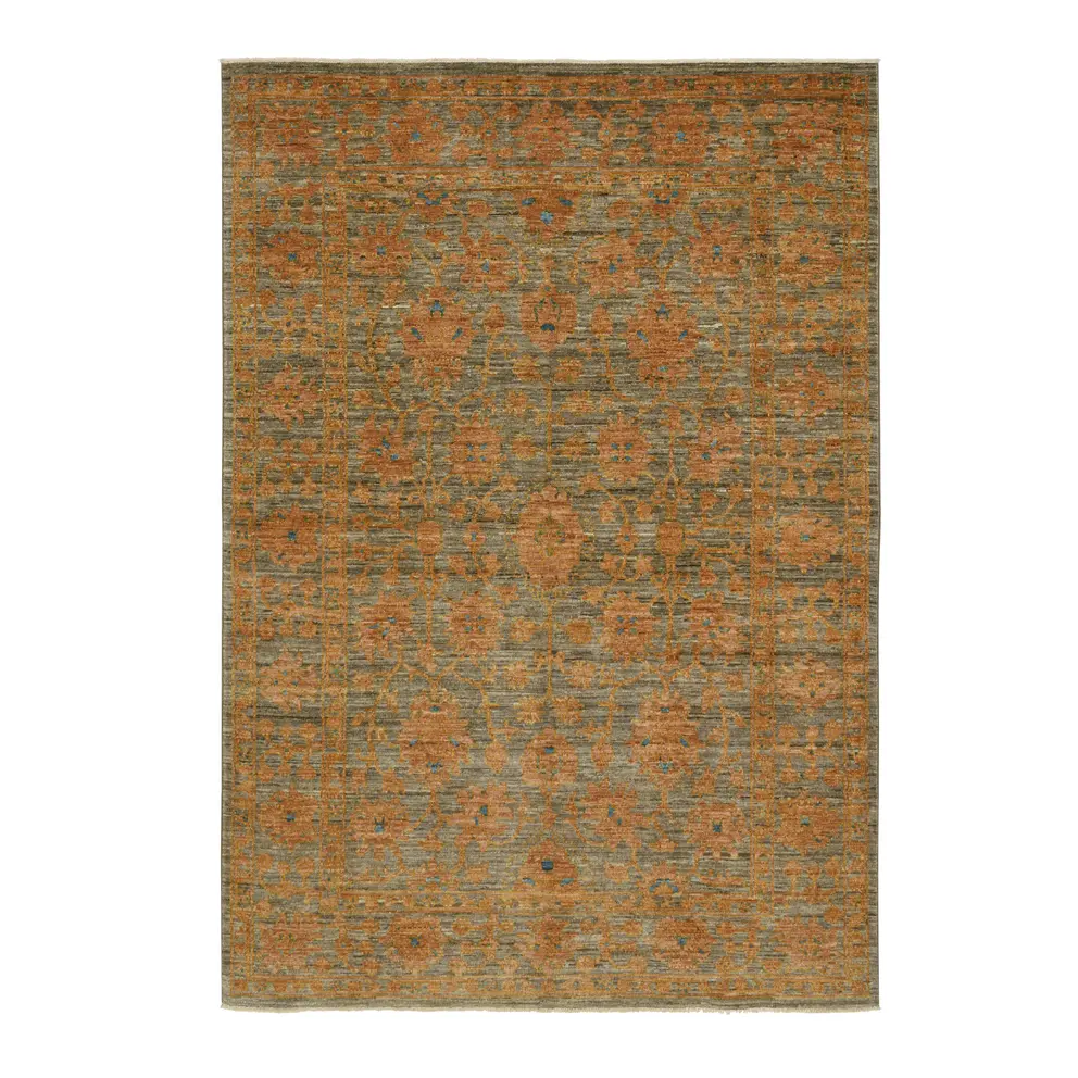 moderner Orientteppich Ziegler Art Afghanistan