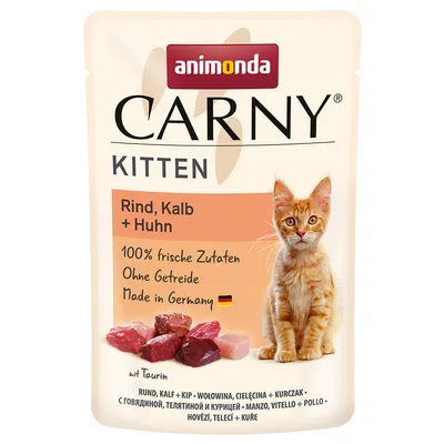 animonda Carny Kitten Pouch 12 x 85g