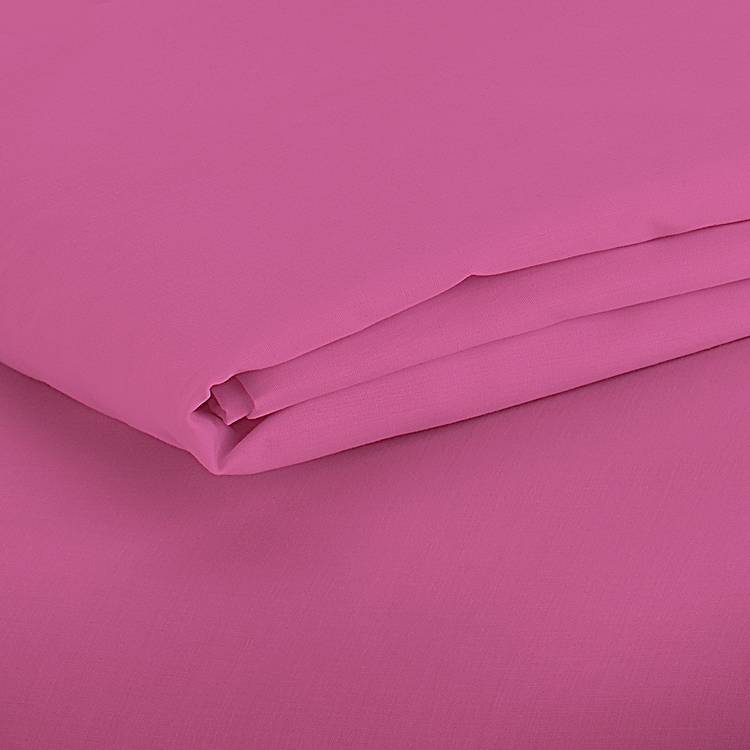 Habitat Polycotton Plain Cerise Fitted Sheet - Single