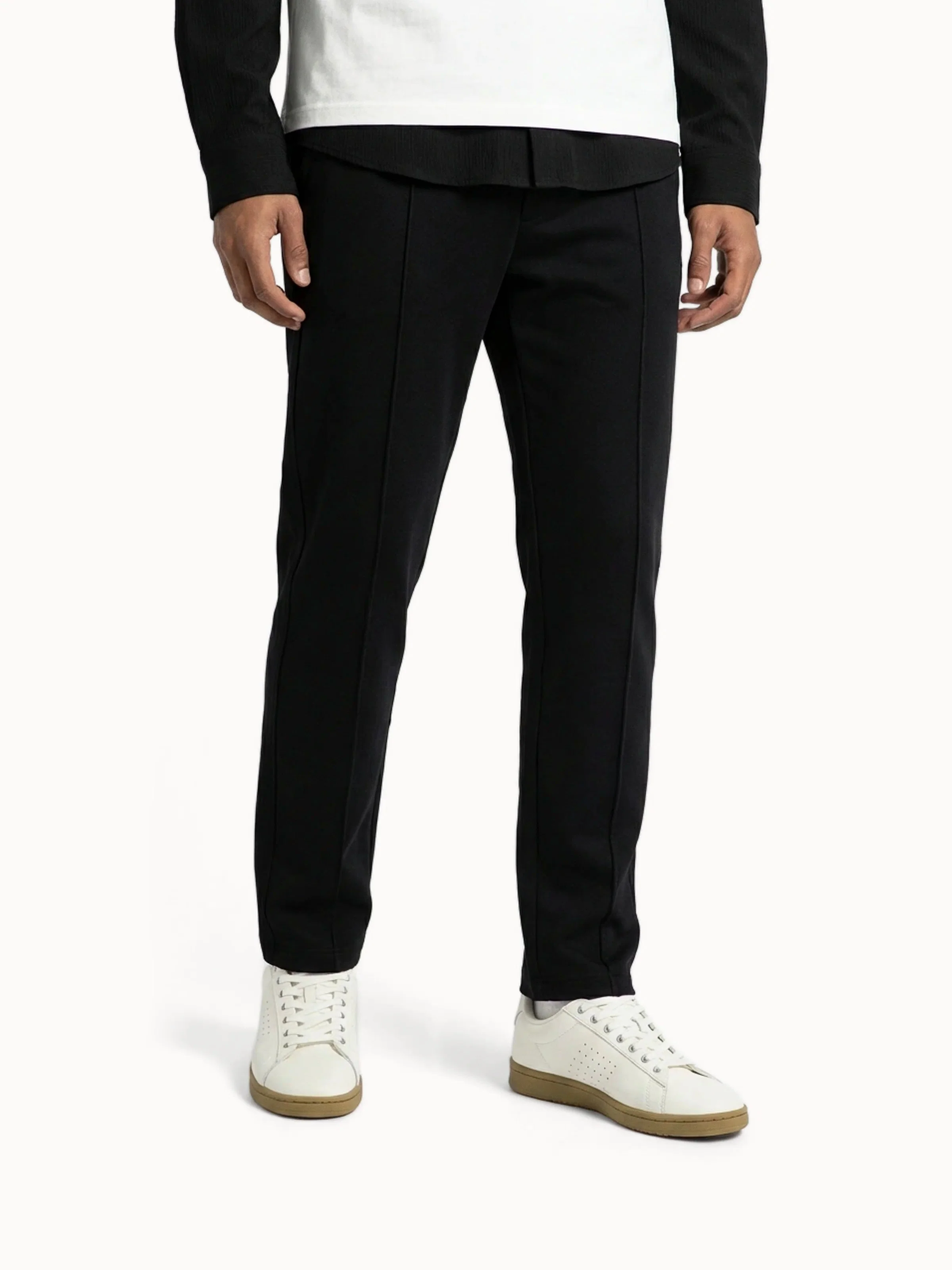 Pantalon droit double face