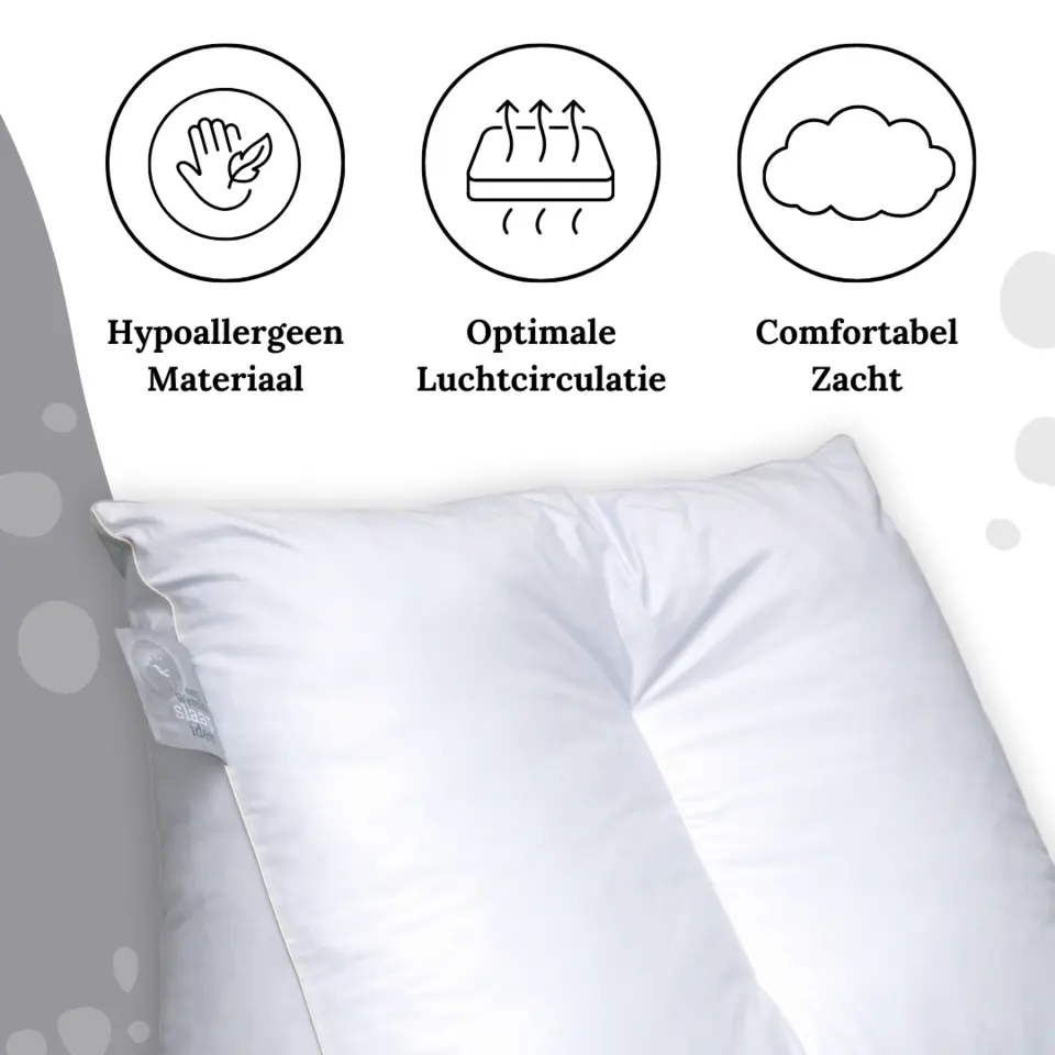 Ten Cate Leeskussen inclusief Leeskussen Hoes Wit