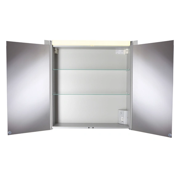 Spiegelschrank »Tromsö«, 2-türig, BxH: 63 x 68,5 cm, beleuchtet