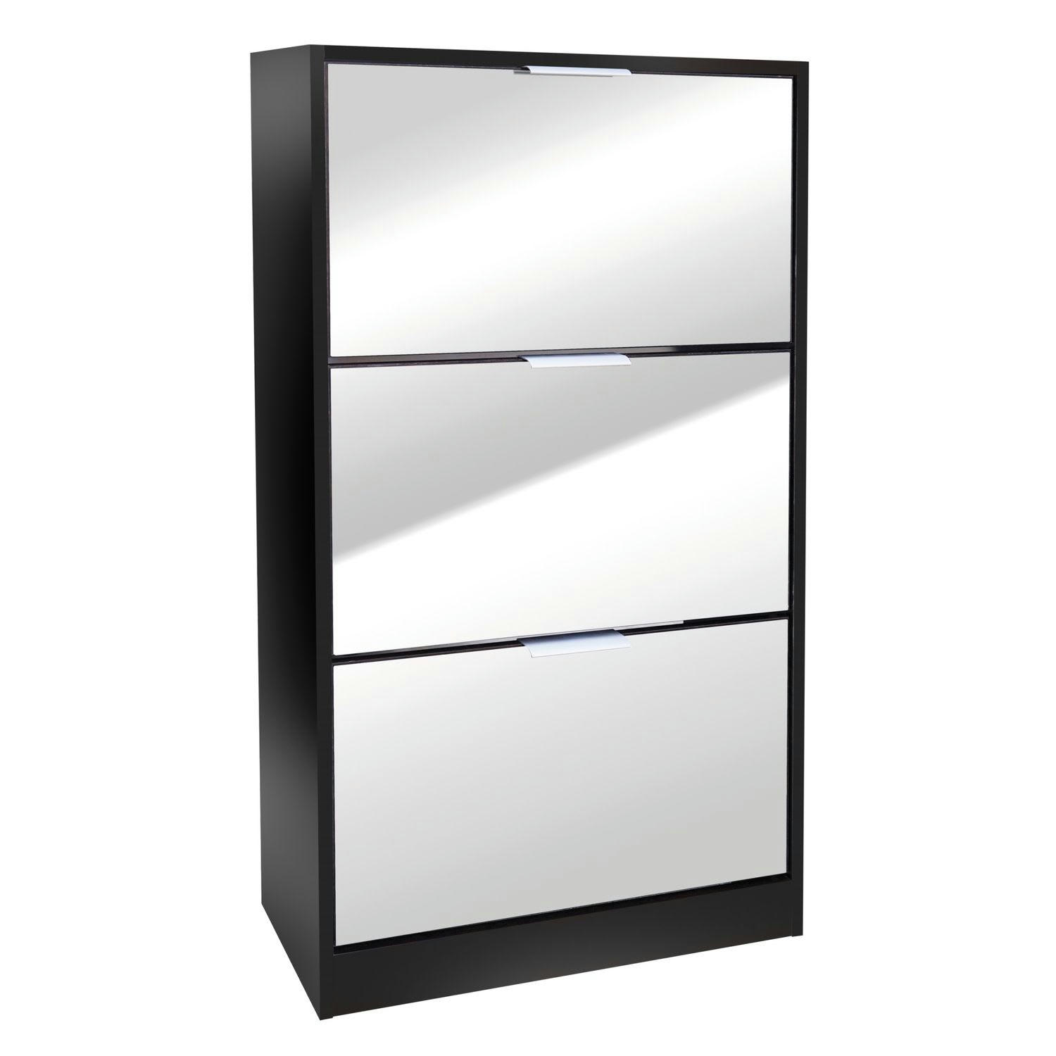 PRATIK - Meuble à chaussure design pratik noir