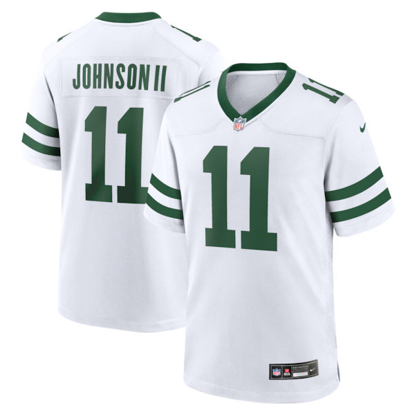 Jermaine Johnson II New York Jets Nike Alternate Game Jersey - Spotlight White/Green