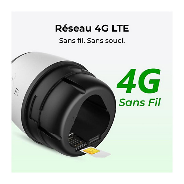 Caméra extérieure - REOLINK - G330 - Blanc