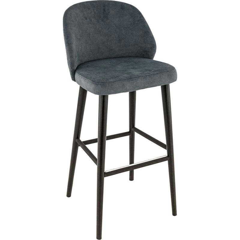 VICTOIRE - Tabouret de bar piétement bois