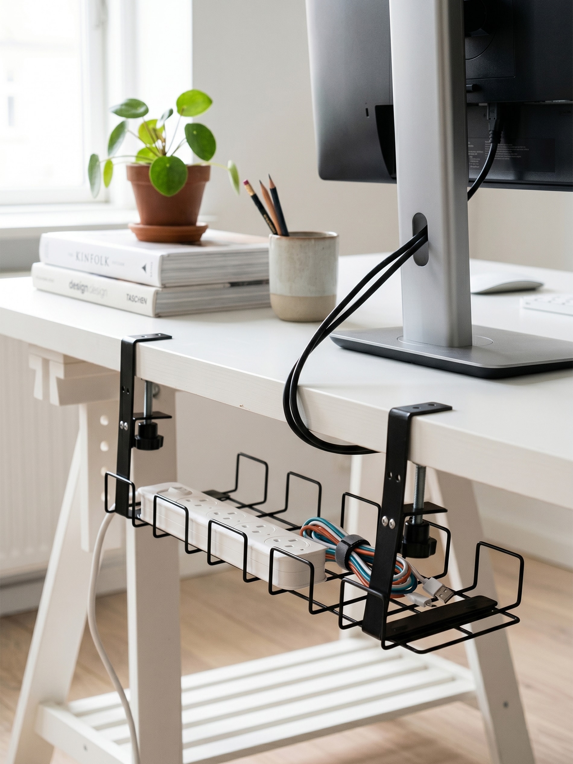 Podwieszany organizer na kable