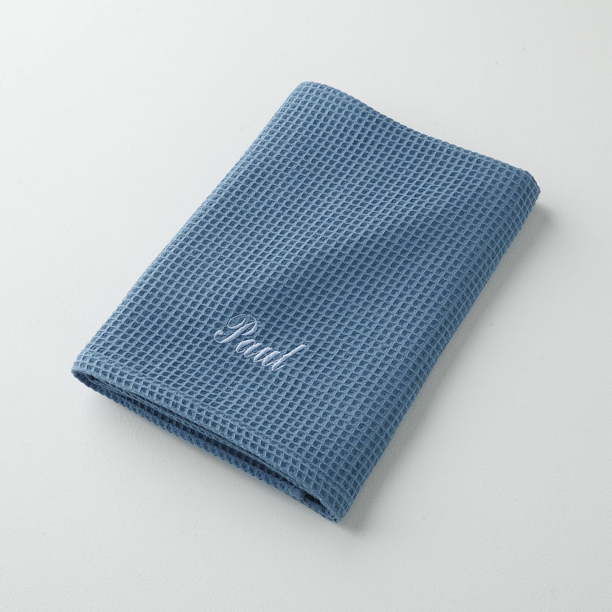 Serviette de bain nid d'abeille Colombine&reg;, personnalisable, 240 g/m2