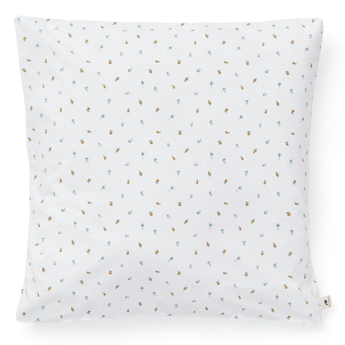 - Taie d'oreiller coton bio imprimé Plein Air (65x65 cm)