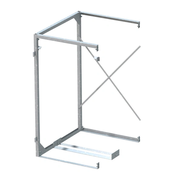Mülltonnenbox »BINTO«, 66 x 120 x 80 cm (BxHxT), 633,6 Liter
