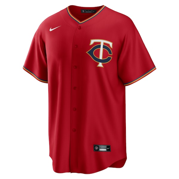 Minnesota Twins Nike Alternate Replica Team Jersey - Red