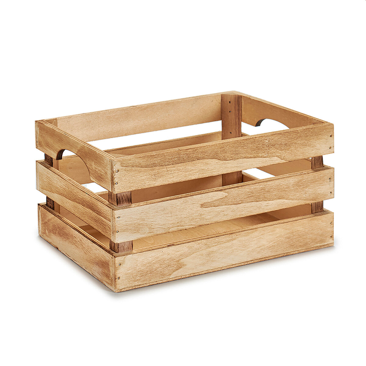 Caixa natural em madeira 16x26cm