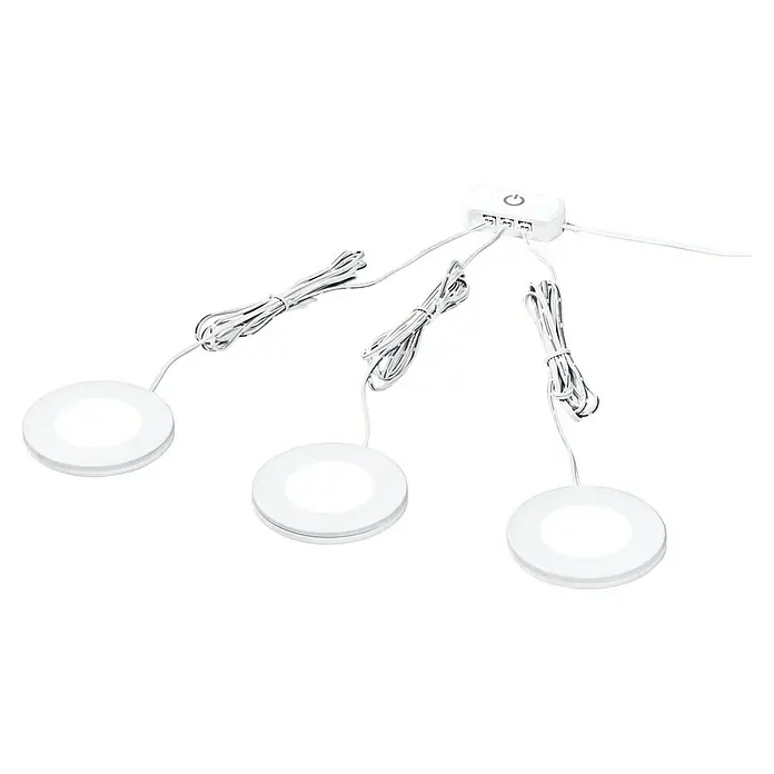 DOWNLIGHT LEDVANCE PUCK TIL UNDERSKAP 3STK HVIT