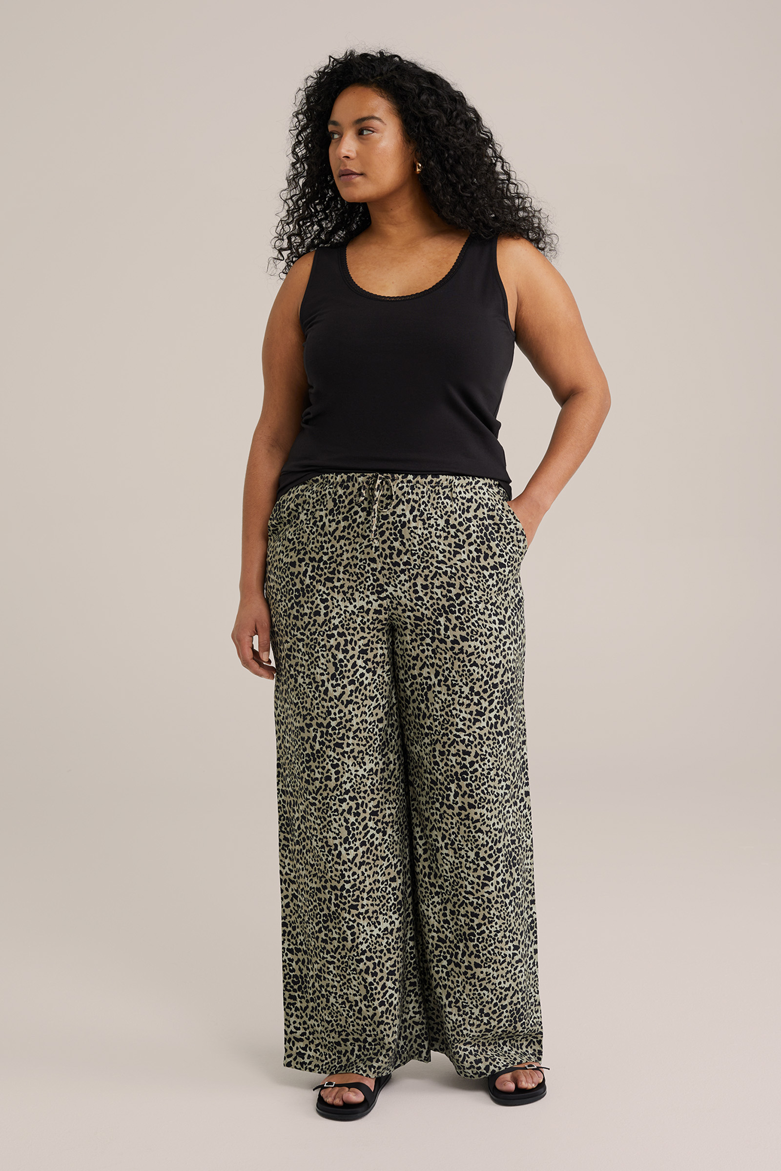 Dames singlet met kant - Curve