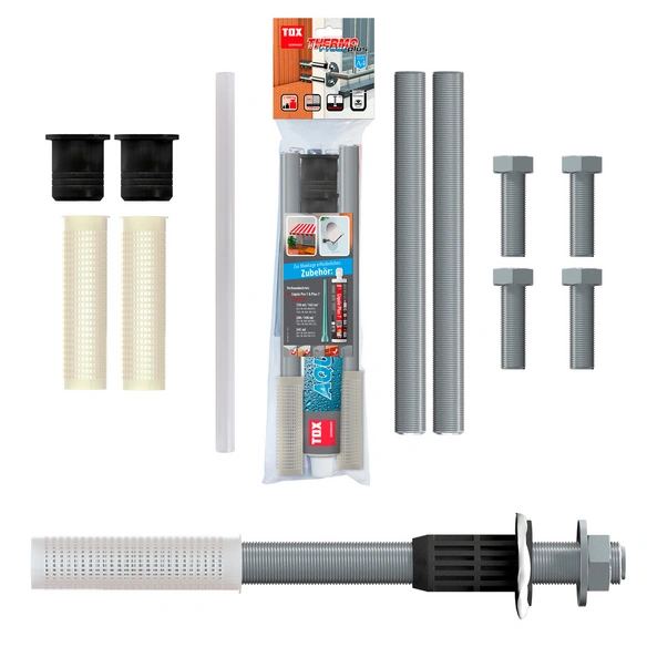 Abstandsmontagesystem »Thermo Proof«, ØxL: 16 x 300 mm, 2 Stück