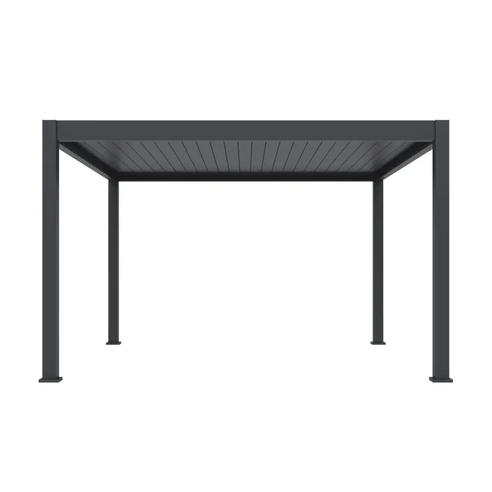 Orion Premium overkapping elektrisch met LED 400 x 400 antraciet