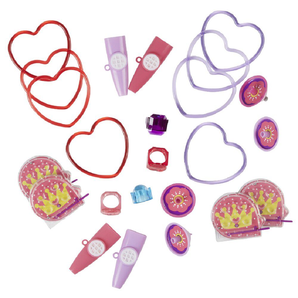 Kit anniversaire pour pi&ntilde;ata fille 24 pièces