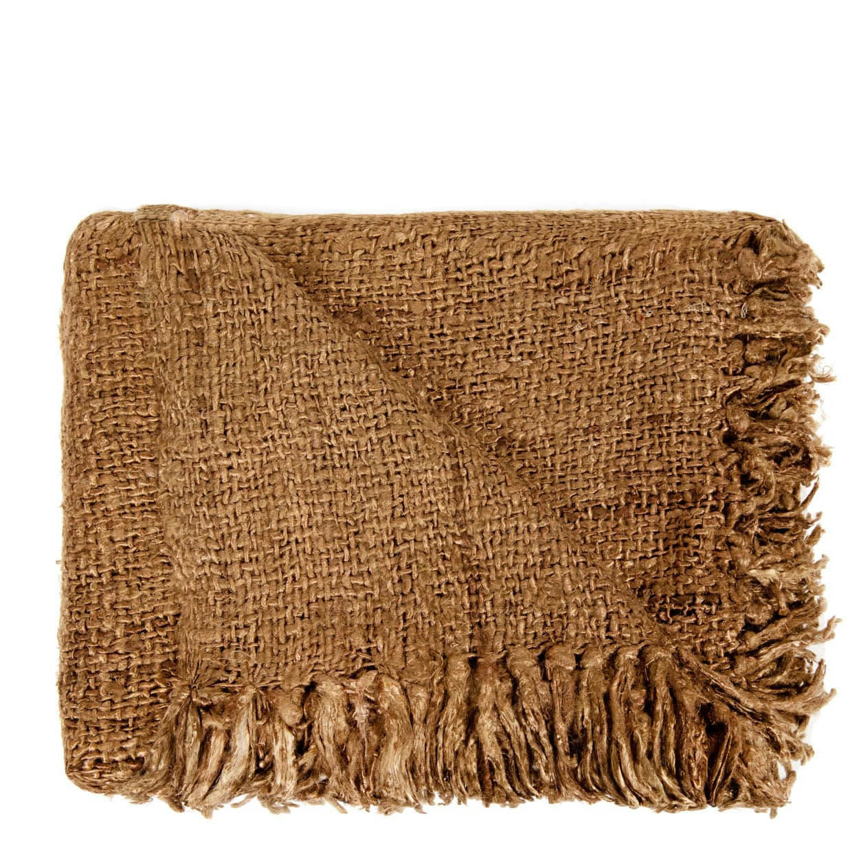 OH MY GEE - Plaid en coton marron