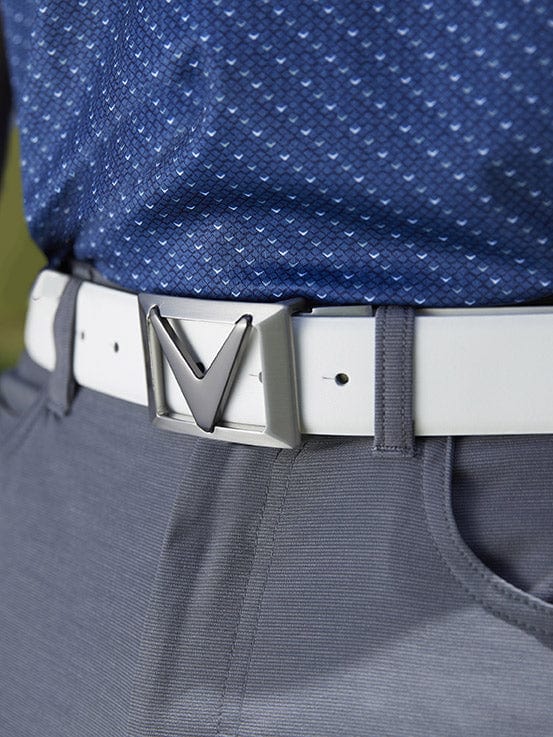 Mens Signature Chevron Belt